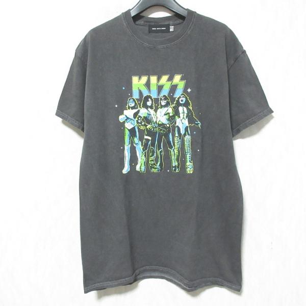 美品 GOOD ROCK SPEED  グッドロックスピード KISS Tシャツ グレー レディース...