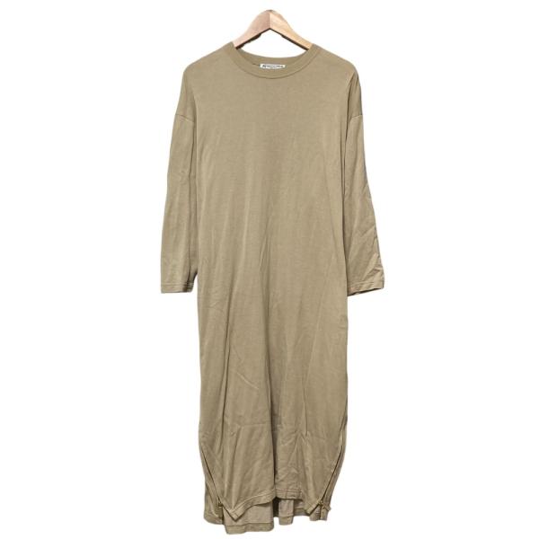 美品 Americana アメリカーナ ドゥーズィエムクラス 別注 バックロゴ プリント ロングワン...