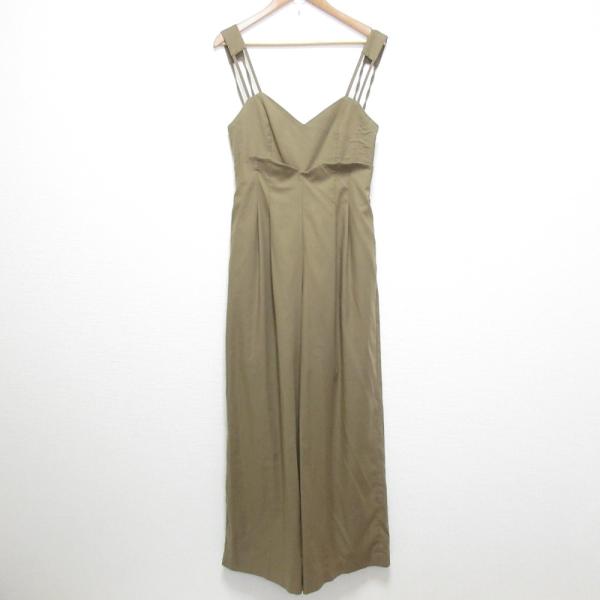 良品 AMERI アメリ MEDI CORD SUSPENDER WIDE PANTS オールインワ...