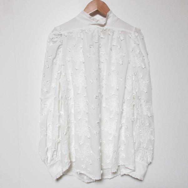 良品 SEE BY CHLOE シーバイクロエ フラワーエンブロイダリー ロングスリーブ プルオーバ...