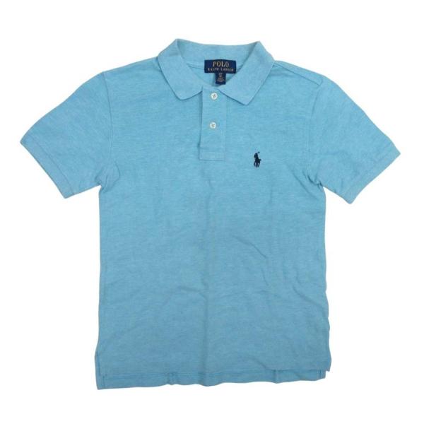 美品 POLO RALPH LAUREN ポロラルフローレン 半袖 ポニー刺繍 鹿の子 ポロシャツ ...