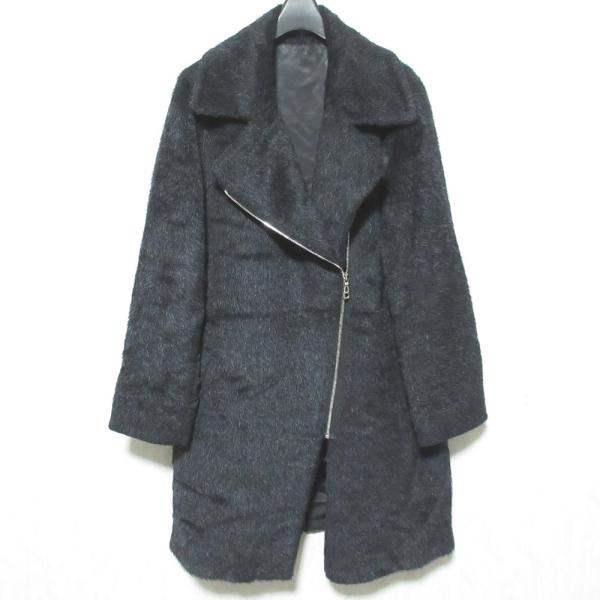 美品 ARTISAN アルチザン アルパカ ウール シャギーコート 08-08WI04 サイズ7 ブ...