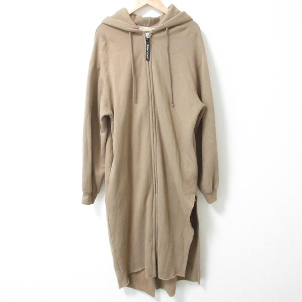 良品 Americana アメリカーナ AP STUDIO 別注 ボリュームジップパーカー 裏起毛 ...