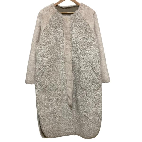 美品 AMERI アメリ REVERSIBLE TWIN BOA COAT コート 01020731...