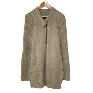 良品 stefania carrera ステファニアカレラ カシミヤニットジャケット 42 ベージュ レディース 古着 中古