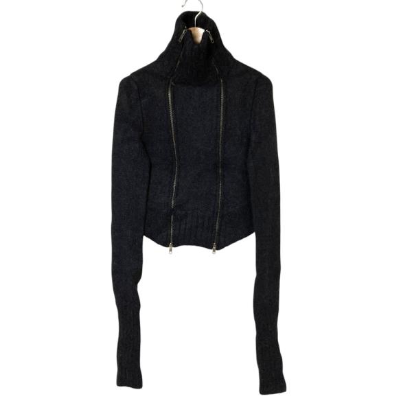 美品 Ann Demeulemeester アンドゥムルメステール 黒タグ 本人期 アルパカウール ...