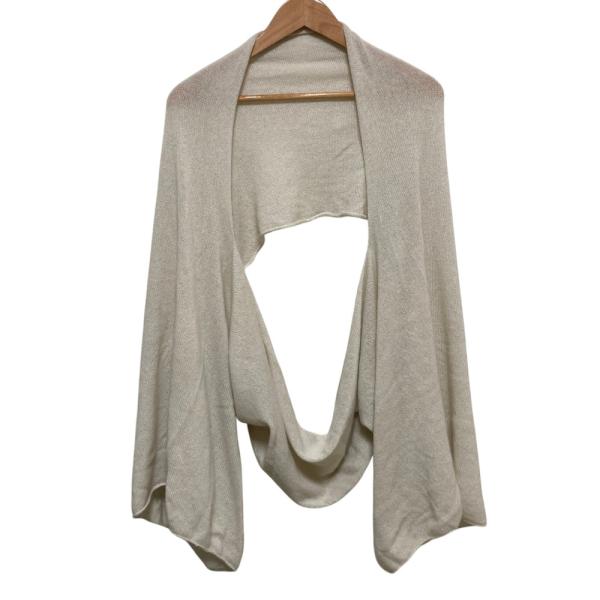美品 evam eva エヴァムエヴァ cashmere long loop stole カシミヤ ...