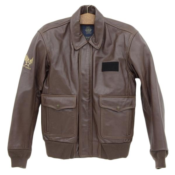 美品 Willis＆Geiger ウィリス&amp;ガイガー プロテクター付き ライダースジャケット A-2...