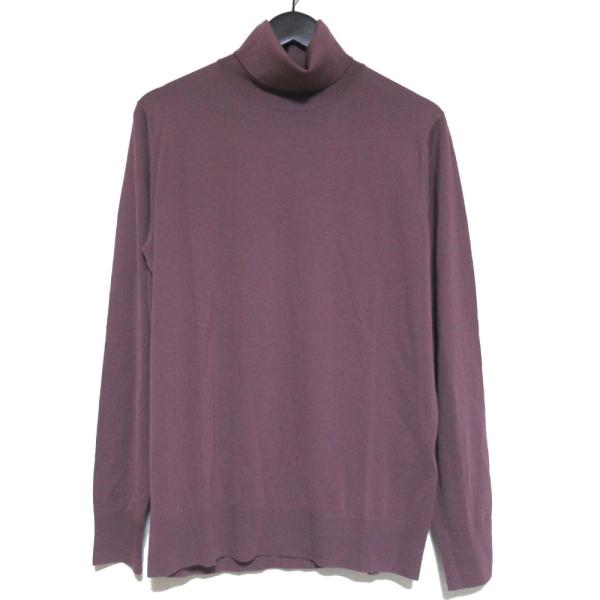 美品 Loro Piana ロロピアーナ ロングスリーブ タートルネック ハイゲージニット セーター...