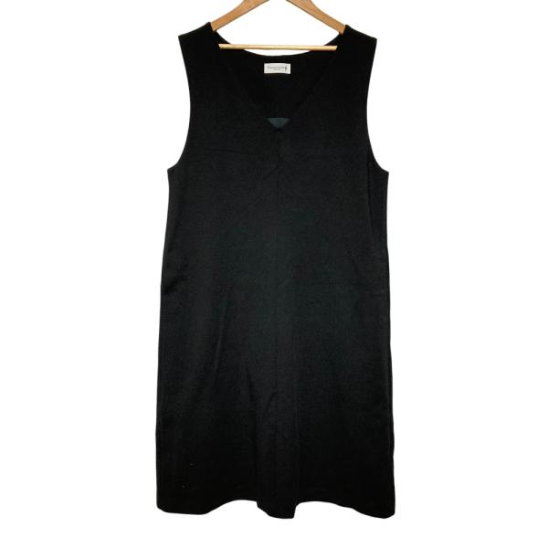 美品 MACKINTOSH マッキントッシュ ノースリーブ ワンピース 38 ブラック レディース ...