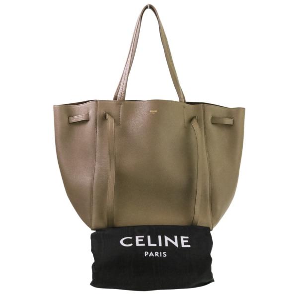 美品 CELINE セリーヌ カバファントム スモール ベルトバッグ トートバッグ 189023TN...
