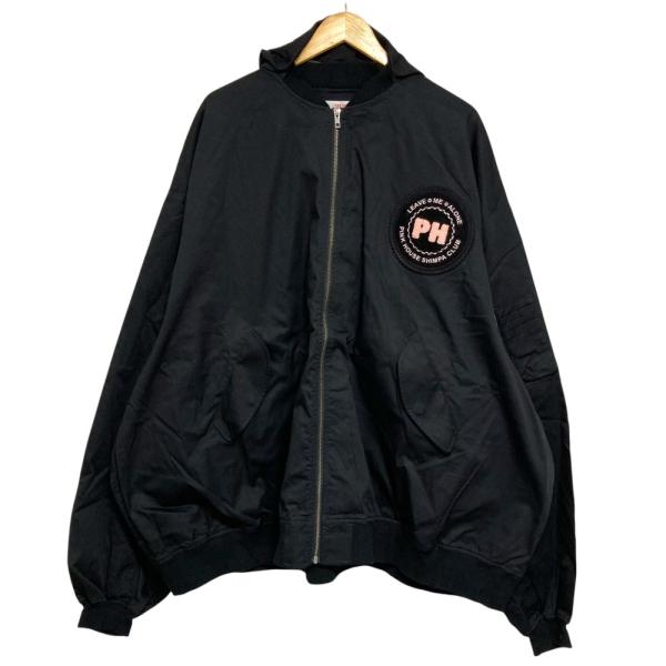 美品 PINK HOUSE MIKIO SAKABE ピンクハウス ワッペン刺繍 フーディー MA-...