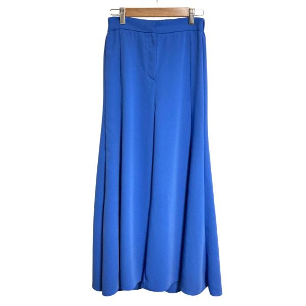 良品 AMERI アメリ ワイドフレアパンツ S ブルー レディース 古着 中古