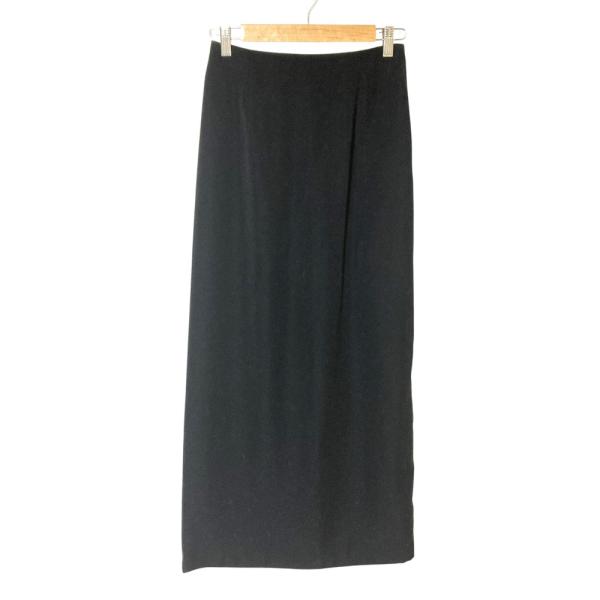 美品 24AW Ameri アメリ ロングスカート 0224205331100 サイズM ブラック ...