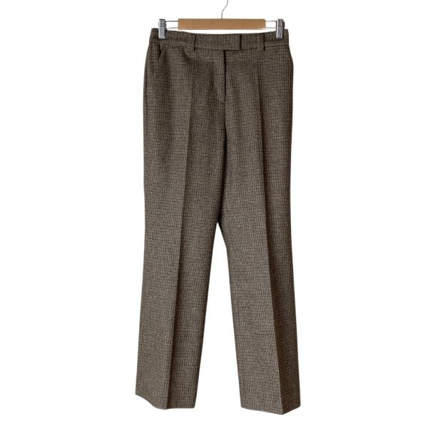 美品 ドゥーズィエムクラス エヴリデイアイライク Slim Flare ハウンドトゥースチェック ス...