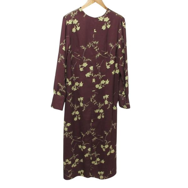 良品 AMERI VINTAGE アメリヴィンテージ keily フラワープリントドレス 長袖 ロン...