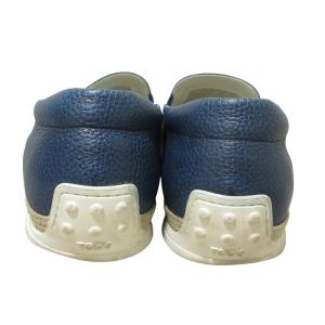 良品 TODS トッズ レザー スリッポン エ...の詳細画像2
