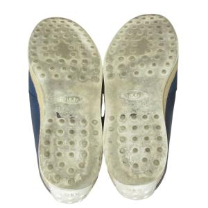 良品 TODS トッズ レザー スリッポン エ...の詳細画像3