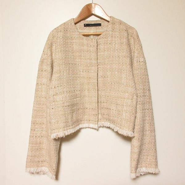 美品 25SS martinique マルティニーク GIOLICAツイードジャケット A0351F...