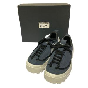 未使用 Onitsuka Tiger オニツカタイガー CHUNKY RUNNER LO スニーカー 1183C399 サイズ25.5cm ネイビー メンズ レディース 古着 中古