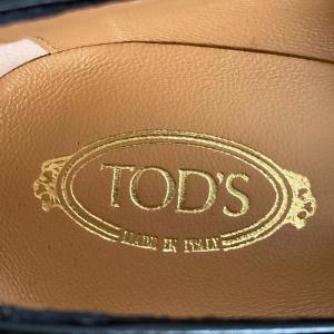新品同様 TODS トッズ ゴールドチェーン付...の詳細画像5