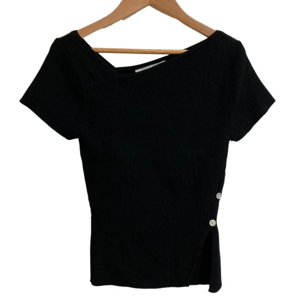 美品 Atelier Nain アトリエナイン UNBALANCED CUTOUT SLIM KNI...