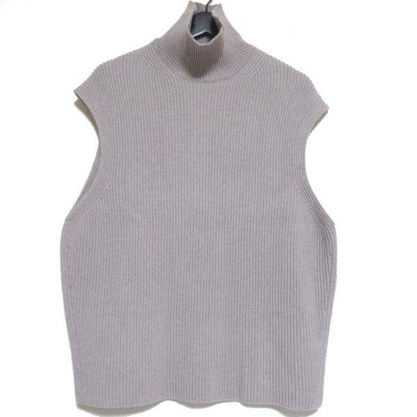 美品 21AW AURALEE オーラリー SUPER FINE WOOL RIB KNIT TUR...