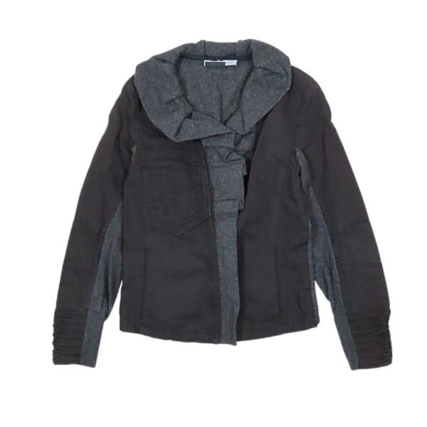 SPORTMAX CODE スポーツ マックスコード マックスマーラ ウール 切替 ブルゾンジャケッ...