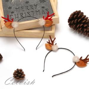 クリスマス トナカイカチューシャ 角 ふわふわ...の詳細画像1