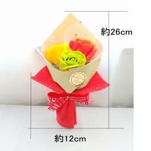 ソープフラワー花束 フラワーギフト ソープフラ...の詳細画像1