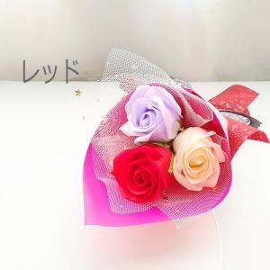 ソープフラワー花束 フラワーギフト ソープフラ...の詳細画像3