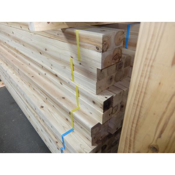 杉 角材 木材 枕木 1980×60×60mm 8本/40本/80本 AA′グレード ο バタ角 ま...