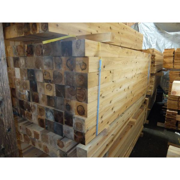 枕木 木材 角材 3000×90×90mm 2本/10本/20本 ABグレード ο バタ角 まくら木...