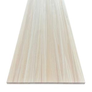 桧 集成材 幅はぎ材 一方無節 カウンター 天板 1900×25×610mm : 木一筋