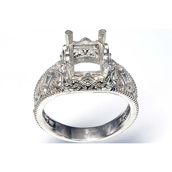 nt360【スクエア8ミリ×6ミリ】ネオクラシックリング空枠