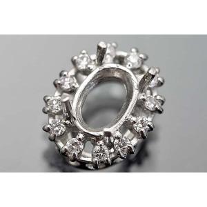 nt64ダイヤ入りペンダント空枠