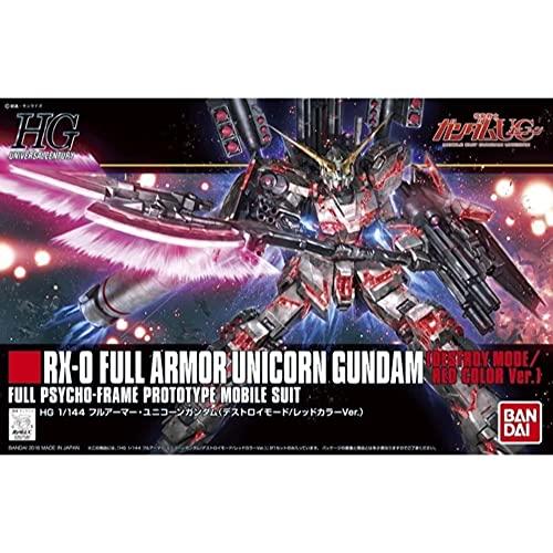 HGUC 機動戦士ガンダムUC フルアーマー・ユニコーンガンダム （デストロイモード/レッドカラーV...