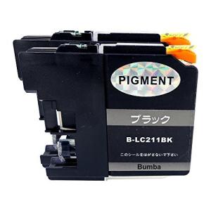 Bumbaのインク ブラザー対応 インクカートリッジ LC211-PGBK 顔料タイプ-4本セット Bumba製互換イ