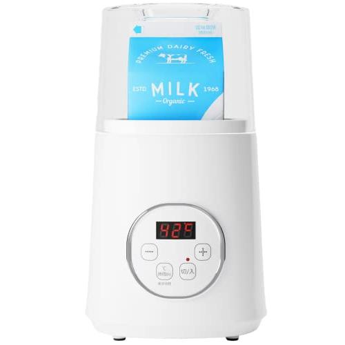 ヨーグルトメーカー 【節電仕様で毎日エコにヨーグルトを】 ステンレススプーン付き 牛乳パック 甘酒 ...