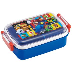 スケーター(Skater) お弁当箱 子供用 450ml ふわっと盛れるドーム型ふた ランチボックス 1段 日本製 スーパーマリオ 23 男の子 RB