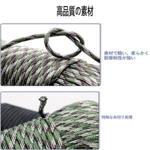 パラコード 4mm 長さ3m 耐荷重260kg...の詳細画像3