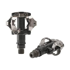 シマノ(SHIMANO) ペダル(SPD) PD-M520-L ブラック MTB SM-SH51クリ...