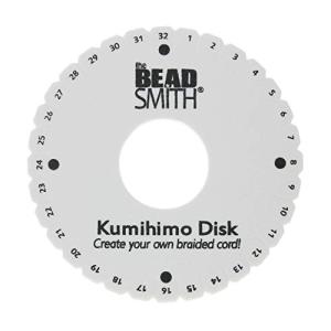 Beadsmith ラウンドクミヒモディスク 直径6インチ 高密度3/8インチ 編組ジュエリーツール ディスク1個｜kiholdings