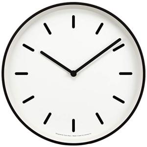 レムノス 掛け時計 アナログ モノクロック 白 MONO Clock ホワイト LC10-20 B WH Lemnos ・・・｜kiholdings