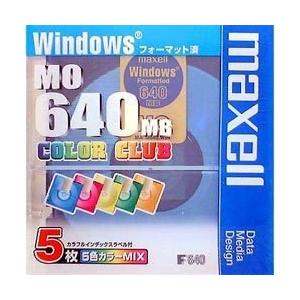 日立マクセル(Maxell) MA-M640CC.WIN.5P [MO 640MB 5枚 Windowsフォーマット カ・・・ MOの商品画像