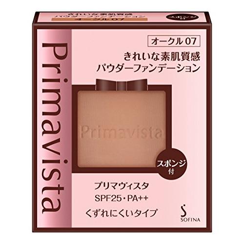 プリマヴィスタ きれいな素肌質感パウダーファンデーション オークル07 SPF25 PA++ 9g