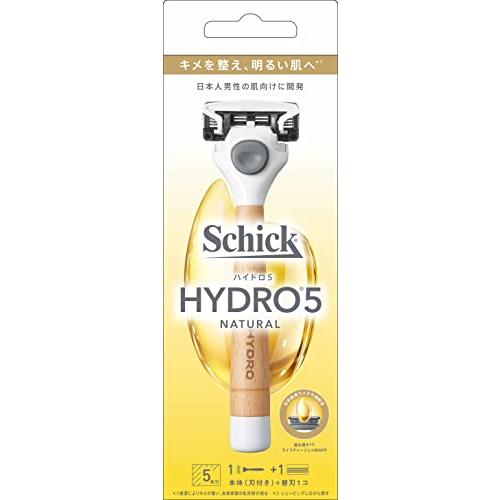 Schick(シック) ハイドロ5ナチュラル ホルダー(刃付き+替刃1コ) ベージュ シック Sch...