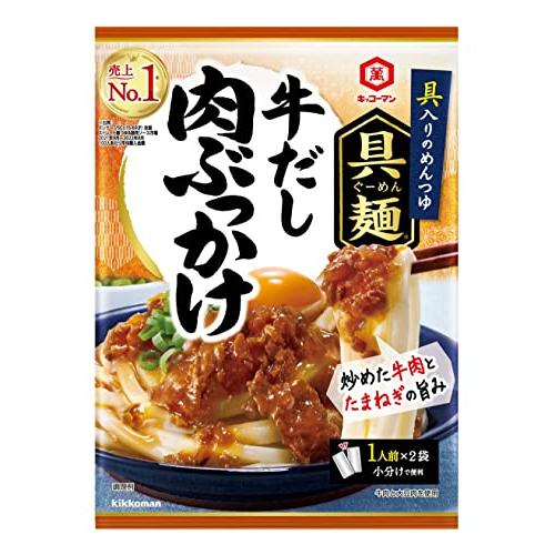 キッコーマン食品 具麺 牛だし肉ぶっかけ 100g×5個