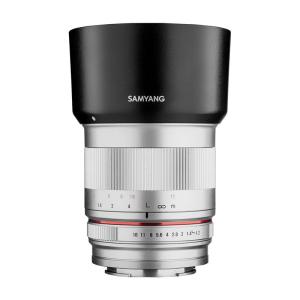 SAMYANG 単焦点レンズ 50mm F1.2 AS UMC CS シルバー ソニー αE用 APS-C用｜kiiroihachi