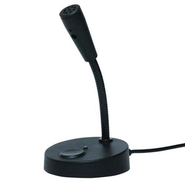 ミヨシ USBデジタルマイクロホン ショートタイプ UMF-05(BK)